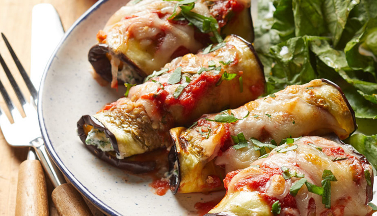 Recipe- Easy To Serve Eggplant Rollups
