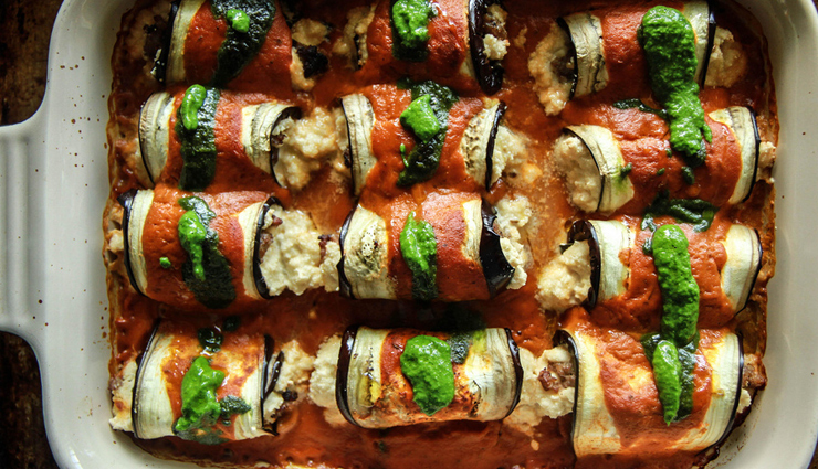 eggplant rollups,mates and me,relationship tips