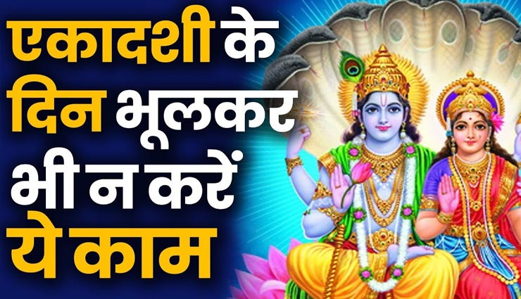 एकादशी के दिन की गई ये गलतियां पड़ सकती हैं खुशियों पर भारी