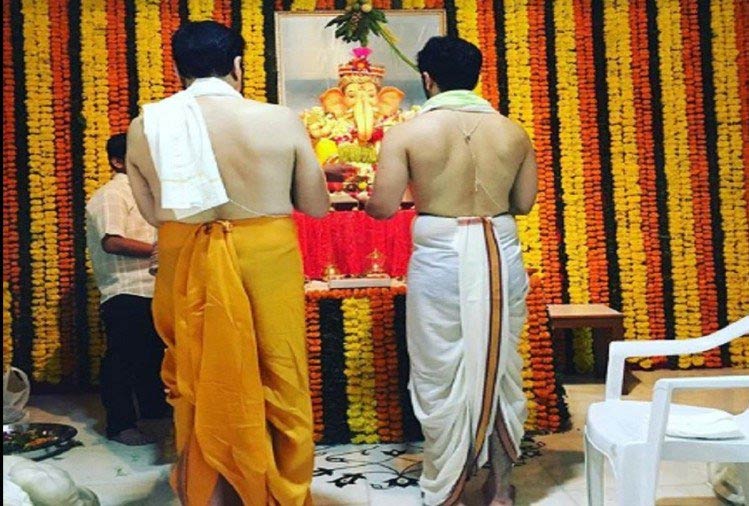 पिछले साल इन बॉलीवुड सितारों ने गणेश चतुर्थी का ऐसे मनाया था जश्न, सोशल मीडिया पर शेयर की थी तस्वीरे ganesh chaturthi 2018,bollywood,ganesh puja
