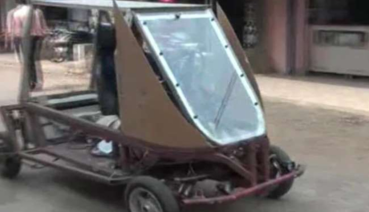 लॉकडाउन में किसान ने घर पर बनाई इलेक्ट्रिक कार, महज 8 घंटे में हो जाती है चार्ज, चलती है 300 km 
