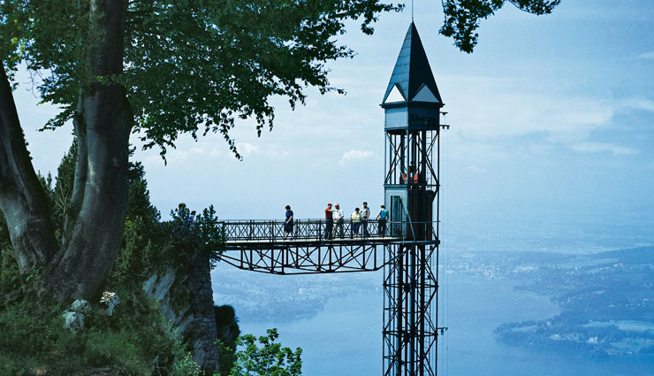 unusual elevators,unusual elevators in the world,aquadom,germany,falkirk wheel,uk,globen skyview,sweden,hammetschwand elevator,switzerland,bailong elevator,china