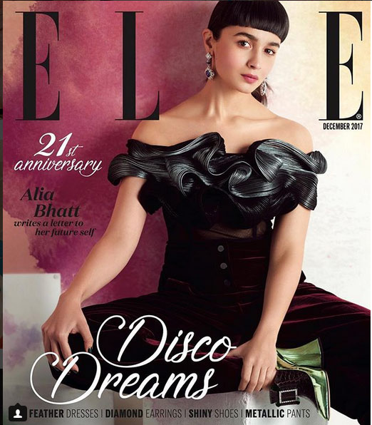 PHOTOS : ELLE के कवर पर आलिया का न्यू लुक alia bhatt,elle magazine,entertainment,bollywood,bollywood gossips,bollywood news,hindi news