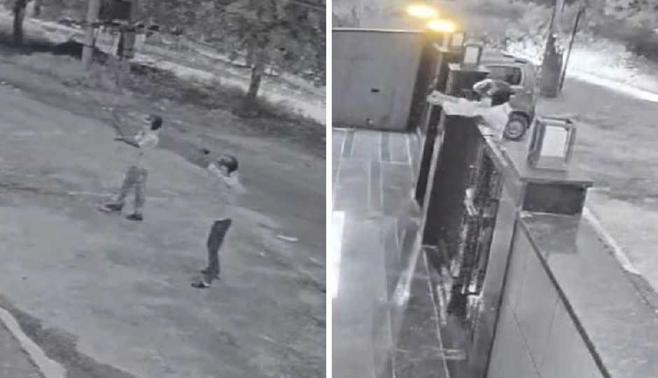 एल्विश यादव के घर फायरिंग का CCTV फुटेज आया सामने, बाइक सवार हमलावर दौड़कर आए और चलाईं ताबड़तोड़ गोलियां