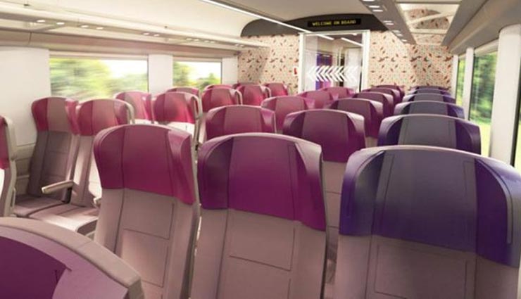 आज से ट्रायल के लिए पटरियों पर दौड़ेगी बिना इंजन वाली नेक्सट जेनरेशन ट्रेन-18, तस्वीरे train 18,train 18 features,train 18 inside pics,train 18 trial date,train 18 trial route,indian railway,railway