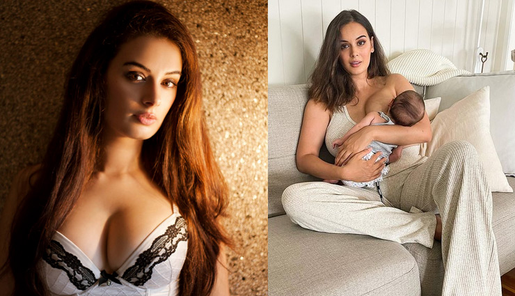 Evelyn Sharma ने बेटी को ब्रेस्टफीडिंग कराते हुए शेयर की फोटो, देखकर यूजर्स बोले - दिखावा करना बंद करो