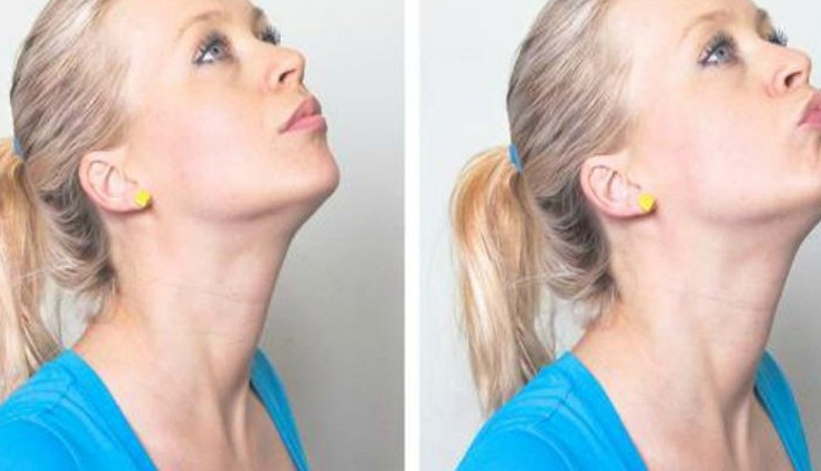 exercises for double chin,Health tips,fitness tips,exercises