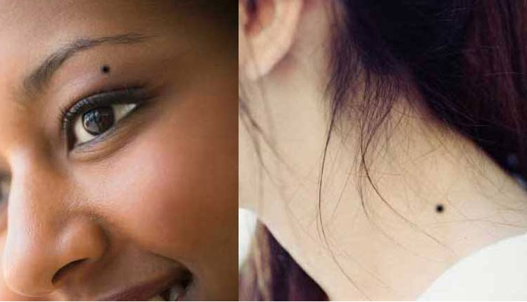 mole on body parts,astrology,astro tips