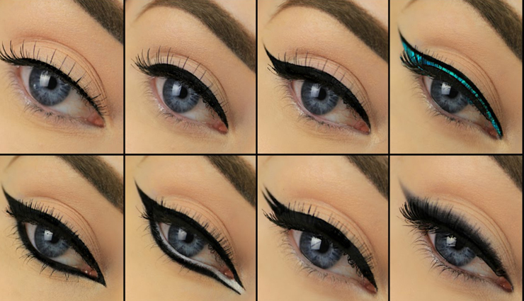 eyeliner,trending ways to wear eyeliner,beauty,beauty tips,bold and graphic eyeliner,outer cast eyeliner,dark matter eyeliner