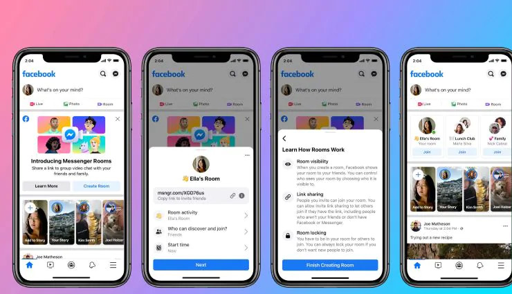 technology,tech news,facebook messenger rooms,facebook messenger,facebook messenger video calling app,video calling app,coronavirus,lockdown,news,technology news
