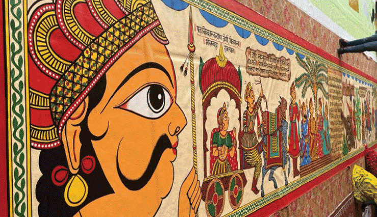 राजपथ पर मुख्य मंच के सामने देखने को मिलेगी फड़कला और मेवाड़ के क्रांतिकारियों की कहानी, 10 कलाकरों ने बनाई 120 फीट लंबी पेंटिंग