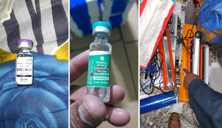 uttar pradesh,crime news,fake covid vaccine,varanasi,fake covid testing kit