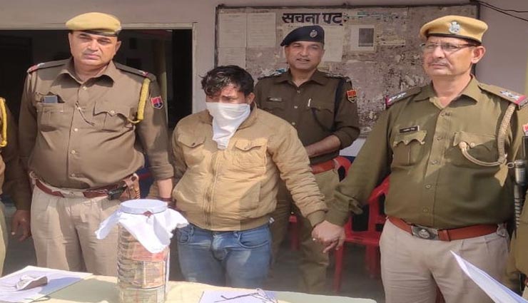 भरतपुर : पुलिस ने किया लूट की झूठी कहानी का खुलासा, पिकअप चालक ही निकला घटना का मास्टरमाइंड