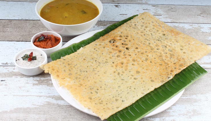 नवरात्रि स्पेशल : व्रत के दौरान फलाहार में शामिल करें यह डोसा #Recipe