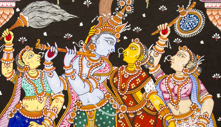 painting style,famous painting styles in india,madhubani art,bihar,pattachitra,odisha,mysore painting,karnataka,thanjavur painting,tamil nadu,kalamkari,andhra pradesh