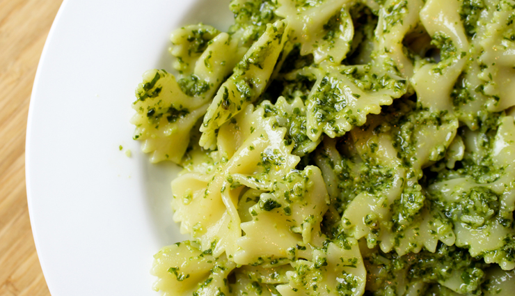 Recipe - Delightful Farfalle with Pesto 