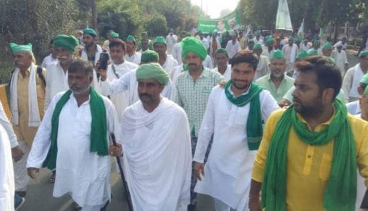 इन मांगों को लेकर दिल्ली पहुंच रहे है हजारों किसान, किसान घाट पर करेंगे प्रदर्शन 