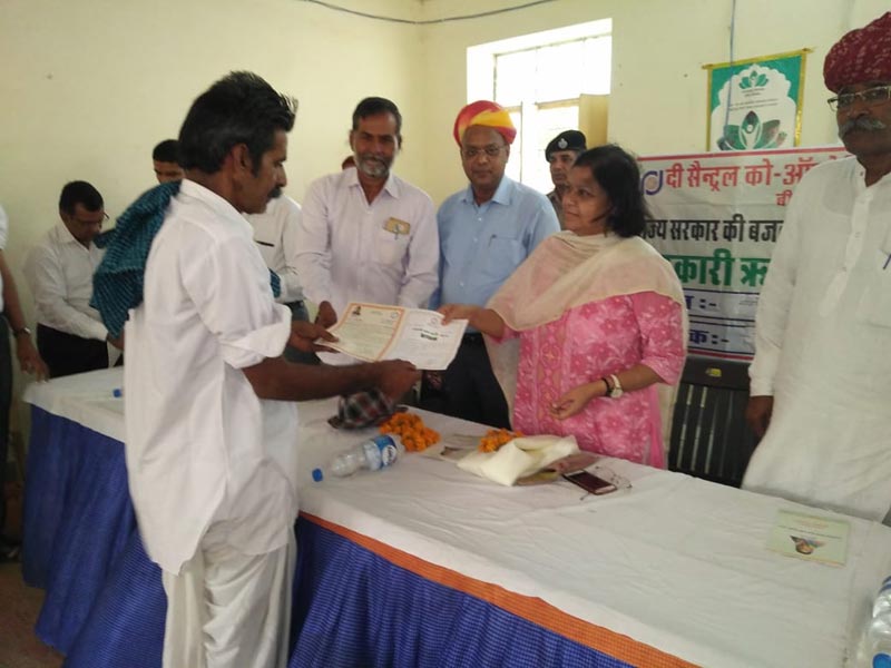 rajasthan,farmers loan waiver camp,vasundhara raje,rajasthan news