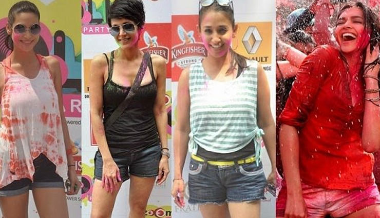 Holi 2018 : होली पर लडकियाँ इस तरह करें अपने कपड़ों का चुनाव
fashion tips,girls fashion on holi,holi 2018,fashion trends,what to wear for holy party