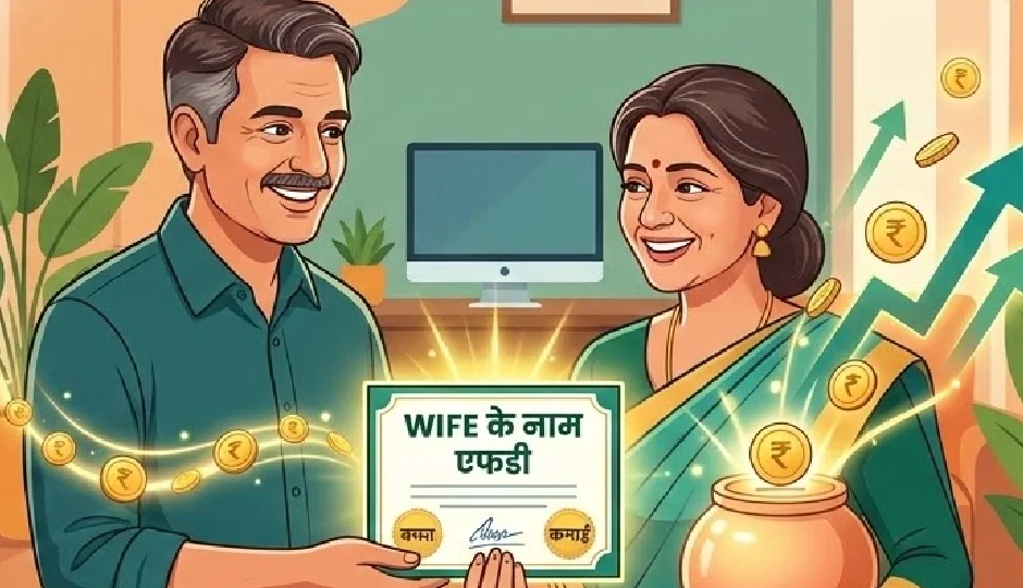अपने नाम की जगह पत्नी के नाम पर कराएं FD, ज्यादा कमाई के साथ टैक्स में भी मिल सकती है बड़ी राहत