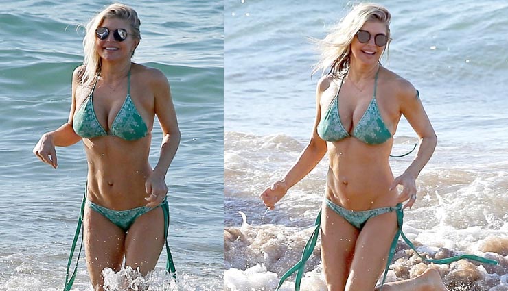 40 plus celebs who look better than ever in swimsuits,gwen stefani,fergie,robin wright,brooke,shields,salma hayek,sarah jessica parker,pamela anderson