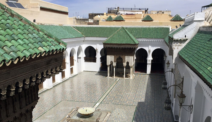 fez,morocco,places to visit in morocco,al quaraouiyine mosque,dar batha,chouara tannery,medersa bou inania,merenid tombs