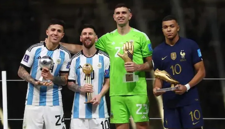 FIFA World Cup 2022 Winners List: अर्जेंटीना मालामाल, लियोनेल मेसी को मिली गोल्डन बॉल, जानें फाइनल में किसके हाथ क्या लगा