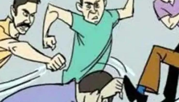 जोधपुर : मनचले को गांव वालों ने सिखाया सबक, लड़की पर फब्तियां कसी तो खंबे से बांधकर पीटा