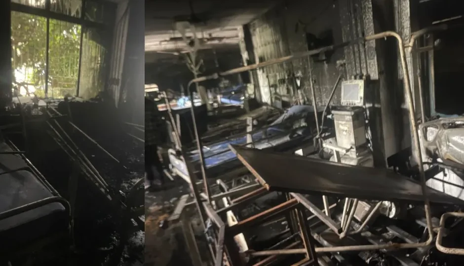 ओडिशा: कटक के SCB मेडिकल कॉलेज के ICU में भीषण आग, 10 मरीजों की मौत, 5 की हालत गंभीर