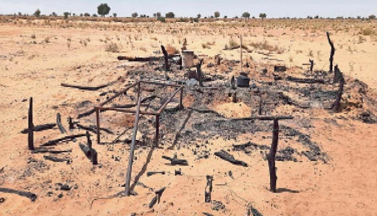 जैसलमेर : झोंपड़े में अचानक लगी आग से हुआ हादसा, जिंदा जली एक साल की मासूम बच्ची