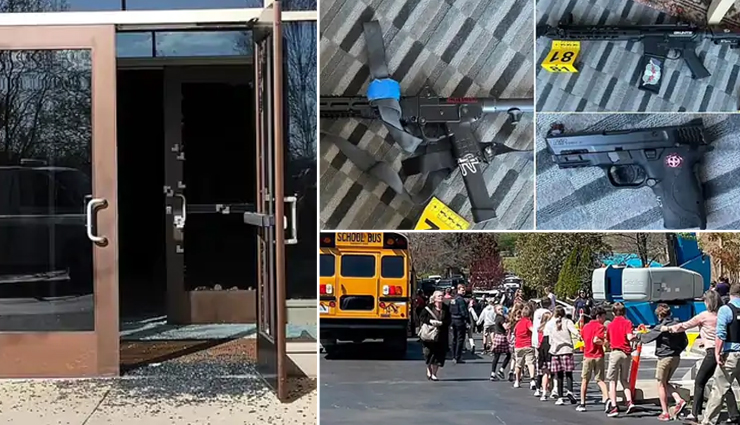 अमेरिकी स्कूल में गोलीबारी, 3 छात्रों समेत 6 लोगों की मौत