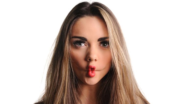 yoga poses for slim face,yoga for beautiful face,tips for slim face,Health tips,healthy living,simha mudra,jivha bandha,jalandhara bandha,fish face,cheek uplift