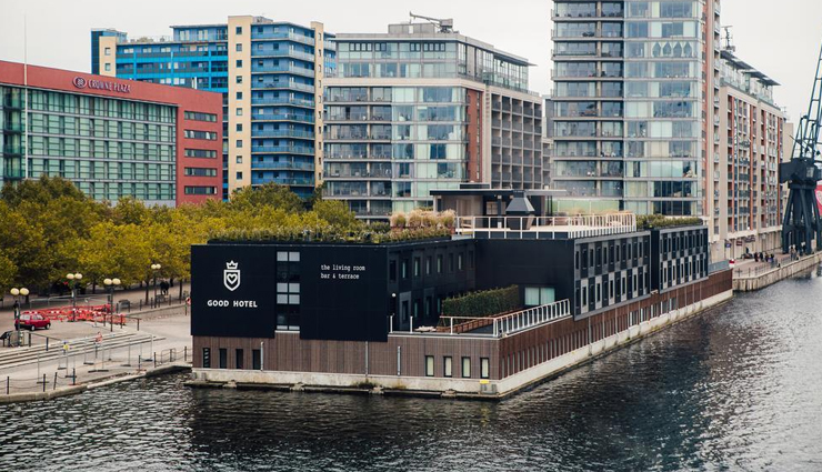 floating hotels,floating hotels in the world,ocean house in haida gwaii,canada,les cabanes des grands cepages in sorgues,france,river kwai jungle rafts in sai yok,thailand,rivers floating lodge on koh andet island,cambodia,gili lankanfushi in male,maldives,the good hotel in london,united kingdom