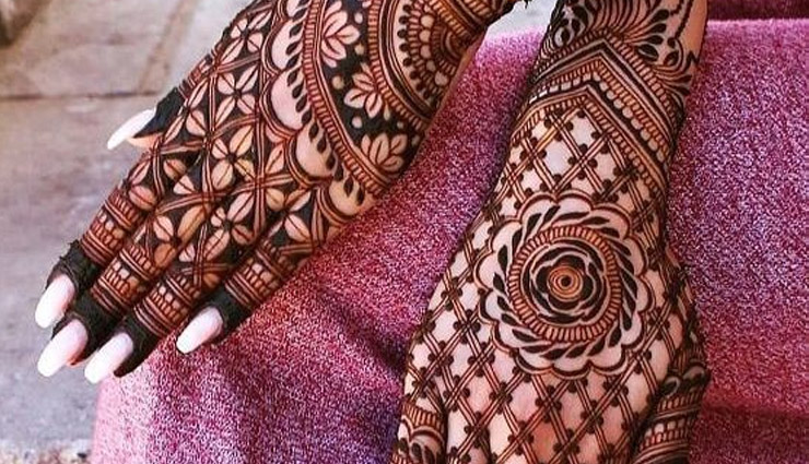 Karva Chauth Mehndi Designs: करवाचौथ पर ट्राई करें ये बेस्ट मेहंदी डिजाइन्स, सुंदरता में लगेंगे चार चांद karva chauth mehndi designs,karva chauth mehandi,karwa chauth special mehndi design,latest mehndi designs for karwa chauth,karwa chauth mehndi designs full hand,mehndi designs for karwa chauth 2021,easy mehndi designs for karwa chauth