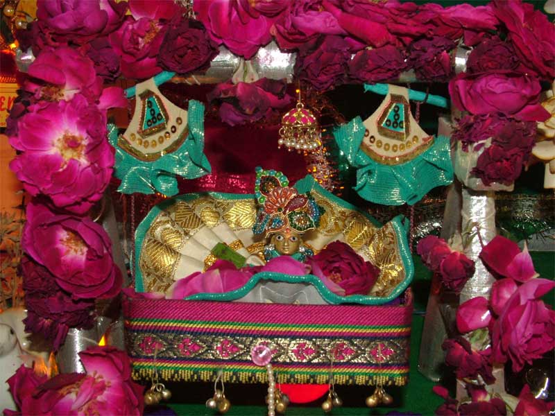 janmashtami special,laddoo gopal decoration