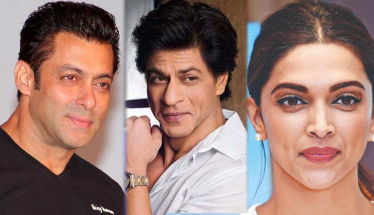 Forbes Richest Indian 2018 : टॉप पर सलमान खान, 33 प्रतिशत की गिरावट के साथ शाहरुख़ 13वीं पोजिशन पर, एक्‍ट्रेसेज में दीपिका टॉप पर