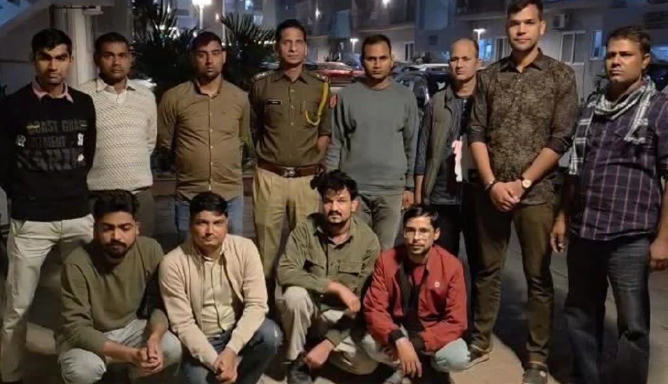 भरतपुर में 3500 करोड़ की विशाल ठगी का पर्दाफाश, 5 बदमाश गिरफ्तार; 40 लाख की क्रिप्टोकरेंसी और गाड़ियां जब्त