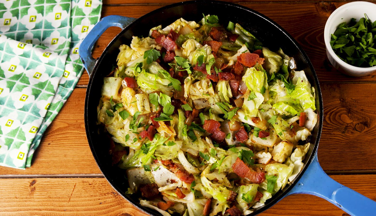 Recipe- Flavorful Fried Cabbage