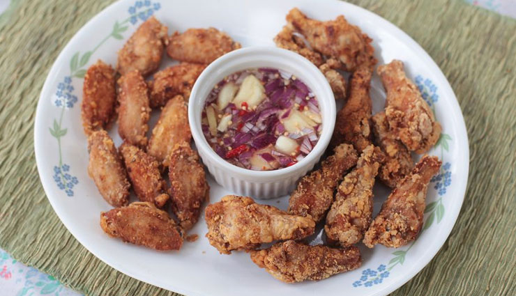 fried chicken wings,homemade fried chicken wings,non veg recipe