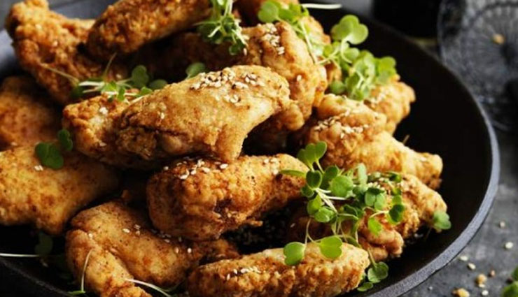 fried chicken wings,homemade fried chicken wings,non veg recipe