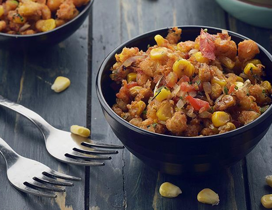 Recipe Fried Corn Chaat