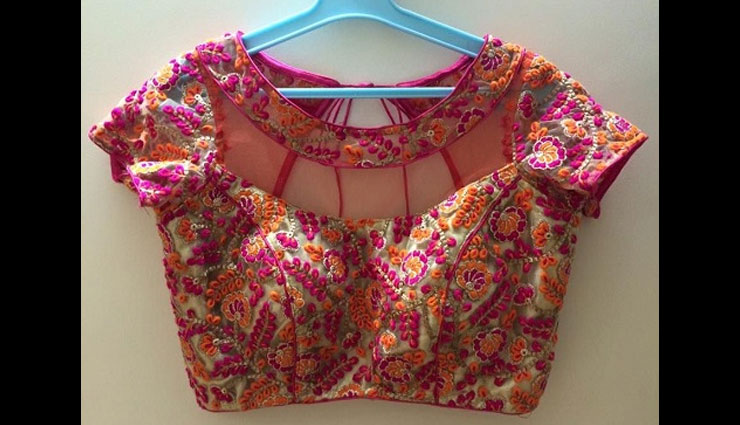 trending front neck designs,neck designs for blouse,trending blouse designs,fashion tips,latest fashion trends