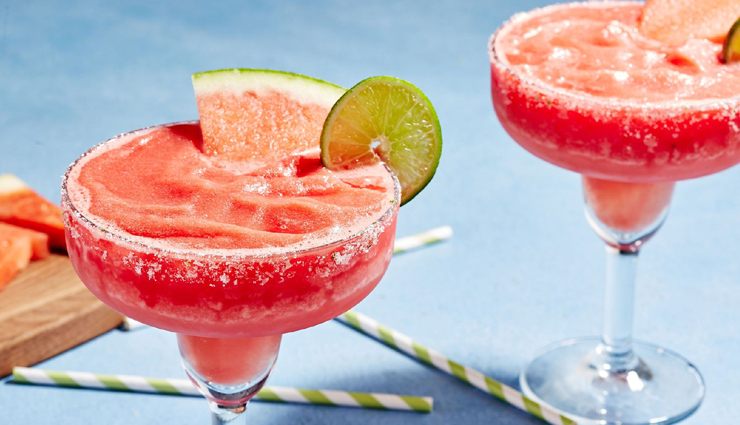 Recipe - Frozen Watermelon Margaritas: A Refreshing and Nutritious Summer Drink
