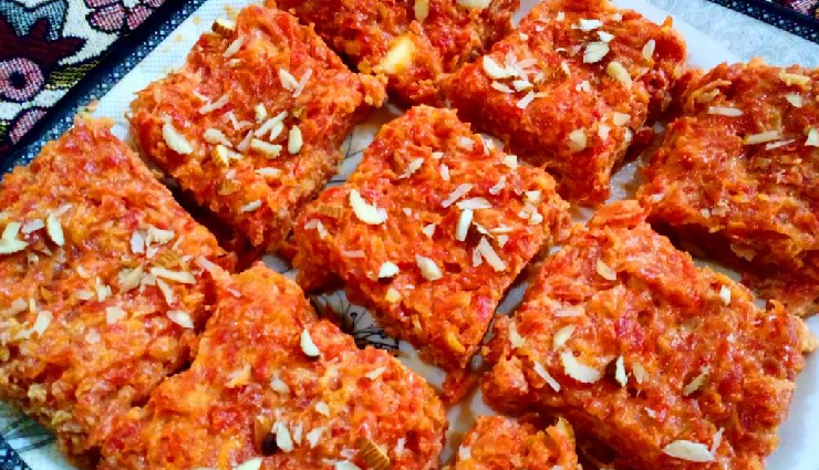 gajar ki barfi winter recipe,winter special gajar ki barfi,gajar ki barfi recipe for winters,how to make gajar ki barfi,winter season gajar ki barfi,gajar ki barfi homemade recipe,authentic gajar ki barfi recipe,gajar ki barfi winter delicacy,easy gajar ki barfi preparation,winter dessert gajar ki barfi