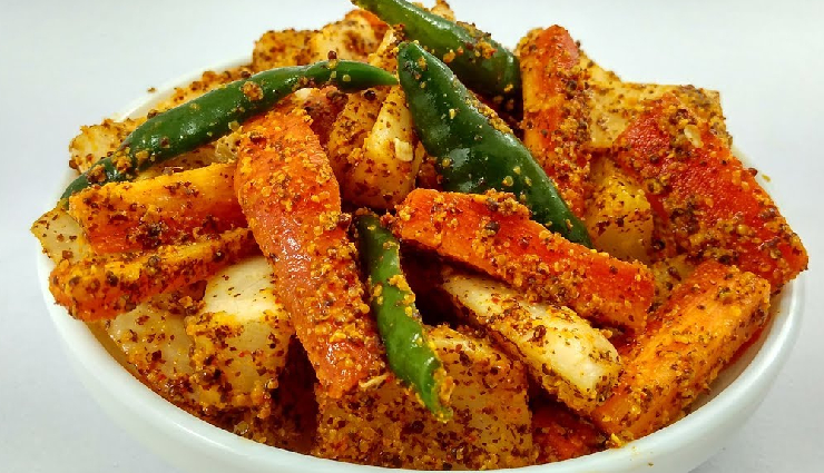 winter special gajar mooli achar recipe,homemade gajar mooli achar for winters,spicy carrot radish pickle recipe,preserving gajar mooli in winter pickle,achar recipe for cold weather,traditional gajar mooli ka achar recipe,piquant winter gajar mooli pickle,how to make winter gajar mooli achar,winter delight: gajar mooli achar recipe,flavorful gajar mooli pickle for chilly days,winter-ready gajar mooli achar preparation,tangy carrot radish pickle for winters,preserving carrots and radishes in winter pickle,spiced gajar mooli achar for the cold season,achar recipe to enjoy in winters