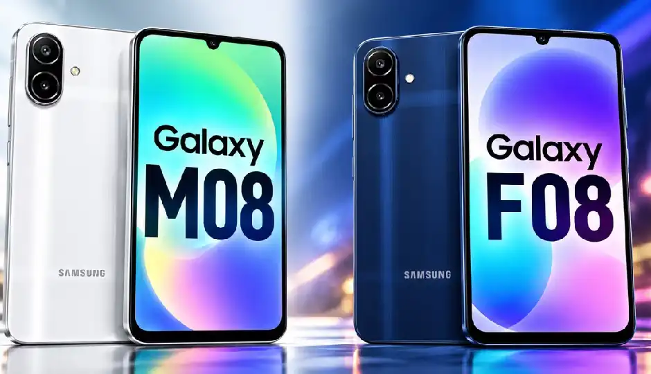 Samsung Galaxy F08 और Galaxy M08 भारत में लॉन्च, 50MP कैमरा और 6000mAh बैटरी के साथ कीमत ₹18,499