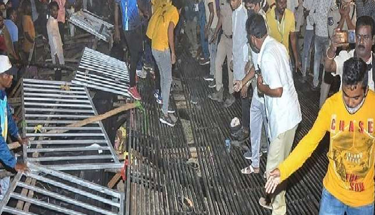 तेलंगाना: कबड्डी टूर्नामेंट शुरू होने से ठीक पहले अस्थायी गैलरी गिरी, 100 लोग घायल  