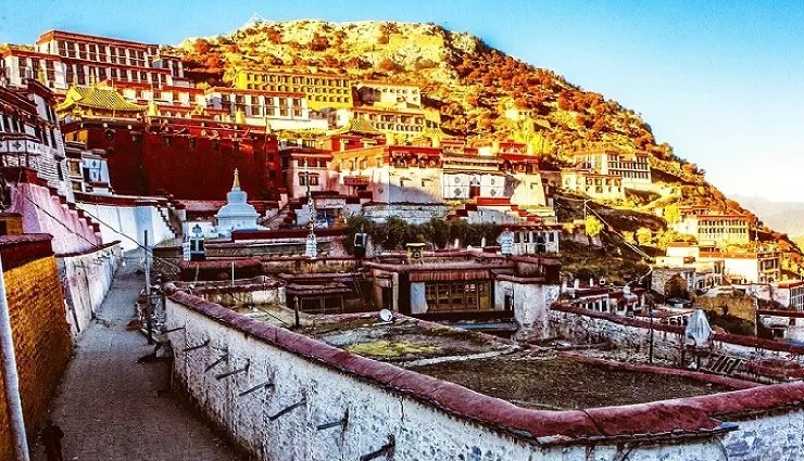 famous buddhist monasteries nepal,best monasteries to visit in nepal,kopan monastery nepal,amitabha monastery nepal,lumbini pilgrimage site,shechen monastery,white monastery seto gomba,swayambhunath complex,boudhanath stupa,ganden monastery,drepung monastery,sera monastery