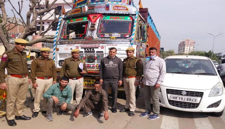 जयपुर : गिरफ्तार हुई हाइवे पर गाड़ियां लूटने वाली हरियाणा की गैंग, खिलाते थे ड्राईवर को नशीला पदार्थ