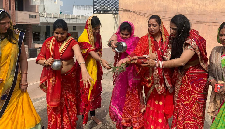 होली के साथ शुरू हुई 16 दिन तक चलने वाली गणगौर पूजा, तस्वीरें gangaur puja,holi,madhya pardesh,rajasthan,lord shiva